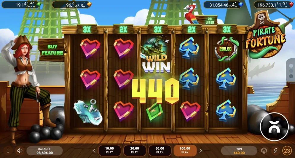 Pirate Fortune demo